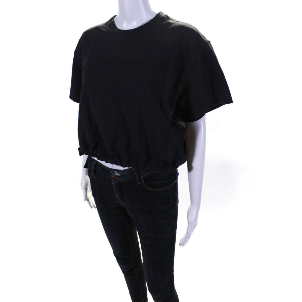 Lululemon Cropped Short Sleeve Sweatshirt 8 NWOT - Picture 2 of 5